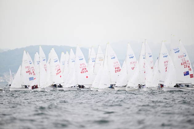 General view, AUGUST 13, 2026 - Sailing : 2026 470 Class World Championship, WM, Weltmeisterschaft Mixed 470 Series at Enoshima Yacht Harbour in Kanagawa, Japan. Noxthirdxpartyxsales  aflo_340818343 KyoxKikuchix