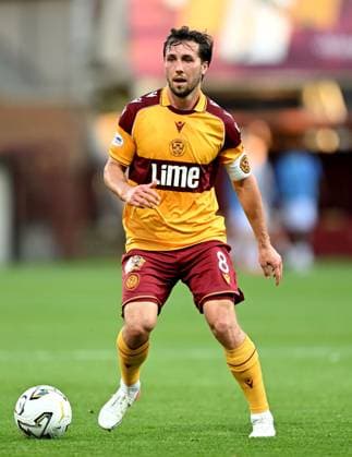 Lukas Fadinger of Motherwell Motherwell v HJK Helsinki, UEFA Conference League, 3rd Qualifying Round, Second Leg, Football, Fir Park, Motherwell, Scotland, UK - 13 Aug 2026Motherwell Fir Park Scotland United Kingdom  Copyright: xMarkxRunnacles Shutterstockx 17069362fn