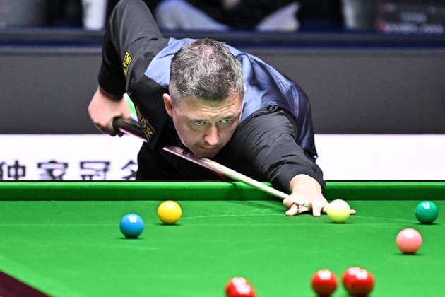 TAIYUAN, CHINA - AUGUST 13: Kyren Wilson of England plays a shot in the second round match against Mark Selby of England on day 6 of the 2026 World Snooker Tour China Open at Taiyuan Binhe Sports Center on August 13, 2026 in Taiyuan, Shanxi Province of China.  Copyright: xChinaxNewsxServicex 111659839934