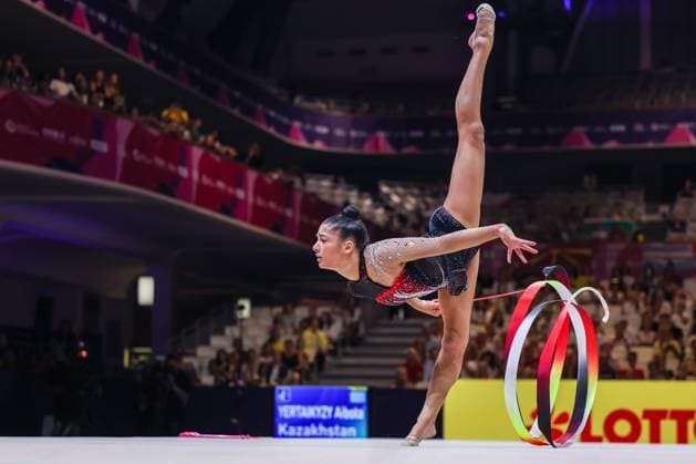 Rhythmic gymnastics, Rhythmische Sportgymnastik, RSG FIG World Championships 2026 Frankfurt in Frankfurt am Main, Germany - 13 08 2026 Sofia Raffaeli (ITA) seen during Rhythmic Gymnastics FIG World Championships 2026 Frankfurt Frankfurt am Main Germany Copyright: xFabrizioxCarabellix xSOPAxImagesx Fabrizio-Carabelli-1442043