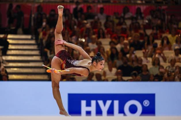 Rhythmic gymnastics, Rhythmische Sportgymnastik, RSG FIG World Championships 2026 Frankfurt in Frankfurt am Main, Germany - 13 08 2026 Sofia Raffaeli (ITA) seen during Rhythmic Gymnastics FIG World Championships 2026 Frankfurt Frankfurt am Main Germany Copyright: xFabrizioxCarabellix xSOPAxImagesx Fabrizio-Carabelli-1442064