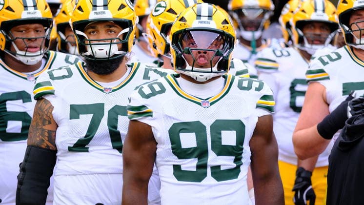 August 13, 2026: Barryn Sorrell 99 during the Pittsburgh Steelers vs Green Bay Packers in Pittsburgh, PA. CSM NFL, American Football Herren, USA 2026: Steelers Vs Packers AUG 13  - ZUMAcp5_ 20260813_faf_cp5_034 Copyright: xJasonxPohuskix