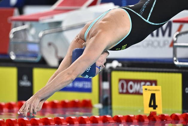 PARIS, FRANKRIKE 20260814 Sarah Sjöström gick vidare efter försöken pa 50 meter fristil, under sim-EM i Olympic Aquatic Centre i Paris. ***Bilden ingar i SPORTPAKET. För övriga BETALBILD*** PARIS FRANKRIKE x10430x *** PARIS, FRANCE 20260814 Sarah Sjöström advanced from the heats in the 50-meter freestyle at the European Swimming Championships at the Olympic Aquatic Center in Paris ***This image is included in the SPORTS PACKAGE; for other images, see PAID CONTENT*** PARIS, FRANCE x10430x  Copyright: xChristinexOlsson TTx SIM-EM 2026 PARIS