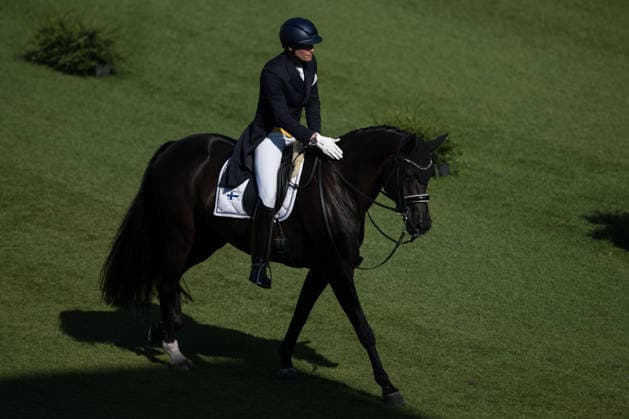 260814 Henri Ruoste of Finland with horse Tiffanys Diamond compete in the Dressage Grand Prix Special during day 4 of the 2026 FEI World Championships on August 14, 2026 in Aachen. Photo: Emma Wallskog BILDBYRAN kod EW EW0682 ridsport equestrian rid-vm 2026 2026 fei world championships bbeng ridsport-vm dressage dressyrfinland *** August 14, 2026: Henri Ruoste of Finland, riding Tiffanys Diamond, competes in the Dressage Grand Prix Special on Day 4 of the 2026 FEI World Championships on August 14, 2026 in Aachen. Photo by Emma Wallskog, BILDBYRAN, code EW EW0682, equestrian sports, 2026 World Championships, 2026 FEI World Championships, BBENG, equestrian sports, World Championships, dressage, Finland  Copyright: EMMAxWALLSKOG BB260814EW010