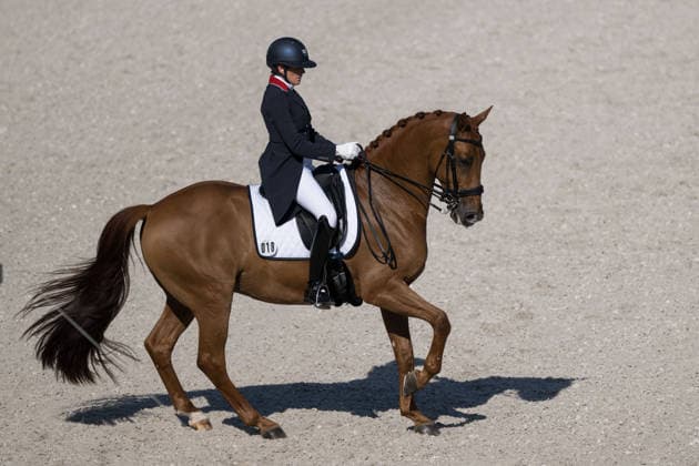 260814 Brittany Fraser-Beaulieu of Canada with horse Jaccardo compete in the Dressage Grand Prix Special during day 4 of the 2026 FEI World Championships on August 14, 2026 in Aachen. Photo: Emma Wallskog BILDBYRAN kod EW EW0682 ridsport equestrian rid-vm 2026 2026 fei world championships bbeng ridsport-vm dressage dressyr *** August 14, 2026: Brittany Fraser Beaulieu of Canada, riding Jaccardo, competes in the Dressage Grand Prix Special on Day 4 of the 2026 FEI World Championships on August 14, 2026 in Aachen. Photo by Emma Wallskog. BILDBYRAN code EW EW0682 equestrian sports 2026 World Championships 2026 FEI World Championships BBENG equestrian sports World Championships dressage  Copyright: EMMAxWALLSKOG BB260814EW014