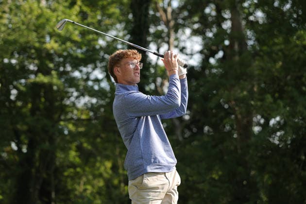 REPRO FREE *PRESS RELEASE NO REPRODUCTION FEE* EDITORIAL USE ONLY AIG Irish Men s Amateur Close Championship, Portumna Golf Club, Galway 14 8 2026 Barry McMenamin Barry McMenamin 14 8 2026  Copyright: xBryanxKeanex BK1_1767 copy