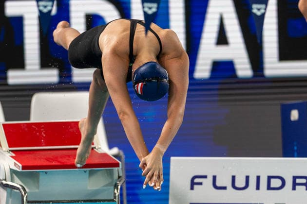 SWIMMING - EAC 2026 PARIS,FRANCE,14.AUG.26 - SWIMMING - European Aquatics Championships Paris 2026, 200m individual medley, women. Image shows Aviva Hollinsky (AUT).  GEPAxpictures xPhilippxBrem