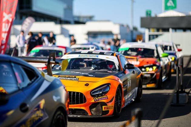 ADAC GT4 Germany, 7. + 8. Rennen Nürburgring 2026 26 Mercedes-AMG GT4, PROsport Racing: Marek Böckmann, Roman Fellner-Feldegg - picture by Gruppe C Photography Nürburgring Oschersleben Rheinland-Pfalz Germany Copyright: xGruppexCxPhotographyx