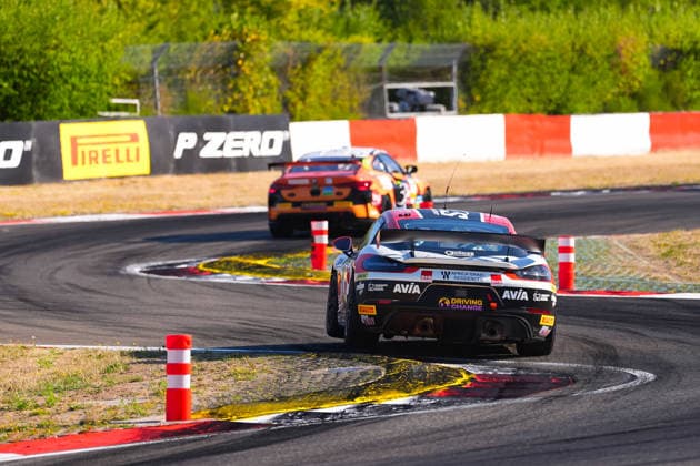 ADAC GT4 Germany, 7. + 8. Rennen Nürburgring 2026 30 Porsche 718 Cayman GT4 RS Clubsport, Avia W&S Motorsport: Maximilian Schreyer, Alon Gabbay - picture by Gruppe C Photography Nürburgring Oschersleben Rheinland-Pfalz Germany Copyright: xGruppexCxPhotographyx
