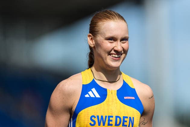 260814 Erika Wärff of Sweden competes in women s heptathlon 100 meter hurdles during day 5 of the 2026 European Athletics Championships on August 14, 2026 in Birmingham. Photo: Mathias Bergeld BILDBYRAN kod MB MT1070 friidrott athletics friidrett friidrotts-em em friidretts-em 2026 european athletics championships bbeng sweden sverige women™s heptathlon dam damer women *** August 14, 2026: Erika Wärff of Sweden competes in the women’s heptathlon 100-meter hurdles during Day 5 of the 2026 European Athletics Championships on August 14, 2026 in Birmingham. Photo by Mathias Bergeld, BILDBYRAN, code MB MT1070. track and field, athletics, friidrett, friidrotts EM, 2026 European Athletics Championships, BBENG, Sweden, women’s heptathlon  Copyright: MATHIASxBERGELD BB260814MB001