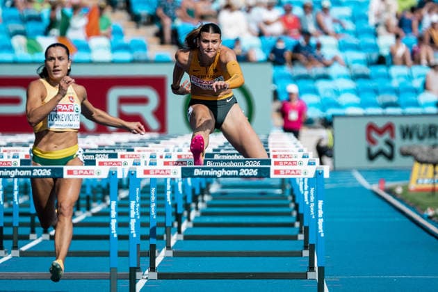 Sandrina Sprengel (VfB Stuttgart, Siebenkampf Frauen), GBR, Leichtathletik, Athletics, European Athletics Championships 2026, Leichtathletik Europameisterschaft 2026, Birmingham 2026, 09.08.2026, GBR, Leichtathletik, Athletics, European Athletics Championships 2026, Leichtathletik Europameisterschaft 2026, Birmingham 2026, 09.08.2026 Birmingham *** Sandrina Sprengel, VfB Stuttgart, Women s Heptathlon, GBR, Track and Field, Athletics, 2026 European Athletics Championships, 2026 European Track and Field Championships, Birmingham 2026, August 9, 2026, GBR, Track and Field, Athletics, 2026 European Athletics Championships, 2026 European Track and Field Championships, Birmingham 2026, August 9, 2026, Birmingham Copyright: xStefanxMayerx EP_SMR