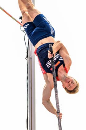 260814 Sondre Mogens Guttormsen of Norway competes in men s pole vault qualification during day 5 of the 2026 European Athletics Championships on August 14, 2026 in Birmingham. Photo: Maxim Thore BILDBYRAN kod MT MT1070 friidrott athletics friidrett friidrotts-em em friidretts-em 2026 european athletics championships day 5 bbeng norge norway pole vault stavsprang stavhopp *** August 14, 2026: Sondre Mogens Guttormsen of Norway competes in the men’s pole vault qualifying round during Day 5 of the 2026 European Athletics Championships on August 14, 2026 in Birmingham. Photo by Maxim Thore. BILDBYRAN code MT MT1070 track and field athletics friidrett friidrotts em em friidretts em 2026 European Athletics Championships Day 5 BBENG Norway pole vault stavsprang stavhopp  Copyright: MAXIMxTHORE BB260814MT020