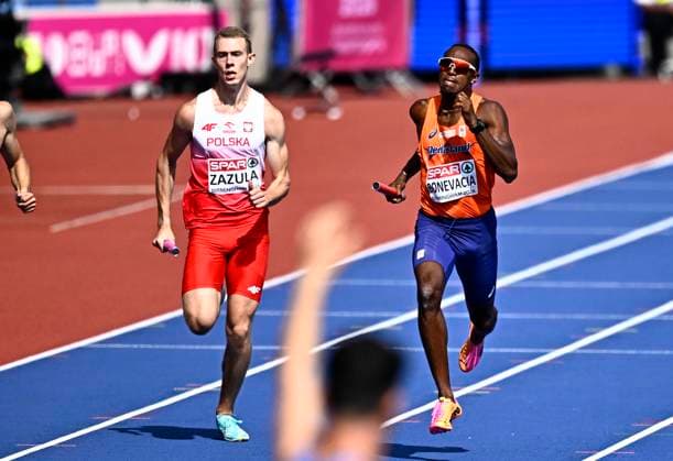 European Athletics Championships Birmingham 2026 - day 5 BIRMINGHAM, ENGLAND - AUGUST 14 : Bonevacia Liemarvin (NED) in action during the 4x400 Relay Men Round 1 Heat 2 on day 5 of the Birmingham 2026 European Athletics Championships on August 14, 2026 in Birmingham, England, 14 08 2026 Birmingham ENGLAND  Copyright: xTomasxSiskx