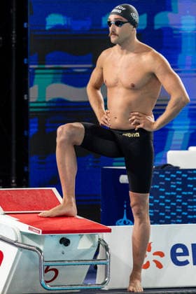 European Aquatics Championships Swimming Day 5 Federico Burdisso during European Aquatics Championships Swimming Day 5 in Paris, France, on August 14, 2026 Paris France  Copyright: xFotoxOlimpikx originalFilename:jastrzebowski-european260814_npNXw.jpg