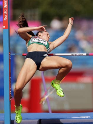 2026 European Athletics Championships, Alexander Stadium, Birmingham, England 14 8 2026 Women s Heptathlon - High Jump Ireland™s Kate O™Connor Kate O™Connor 14 8 2026  Copyright: xx 0U6A3463