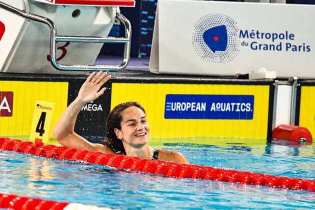 NATATION : Championnat d europe de natation 2026 - PARIS - 14 08 2026 Beryl Gasteldello (FRA) Saint DenisFrance  Copyright: xBaptistexAutissierx