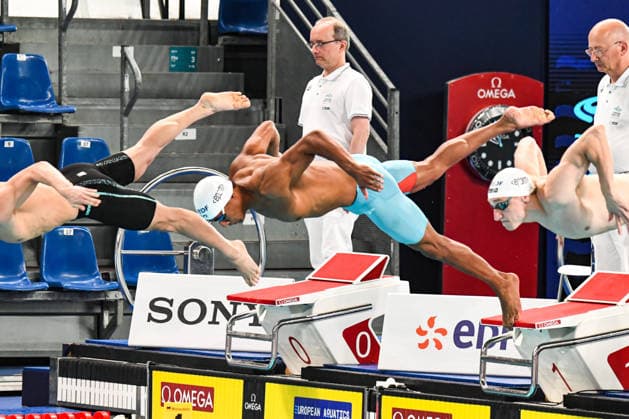 NATATION : Championnat d europe de natation 2026 - PARIS - 14 08 2026 Carl Aitkaci (FRA) Saint DenisFrance  Copyright: xBaptistexAutissierx