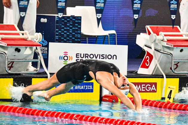 NATATION : Championnat d europe de natation 2026 - PARIS - 14 08 2026 Pauline Mahieu (FRA) Saint DenisFrance  Copyright: xBaptistexAutissierx