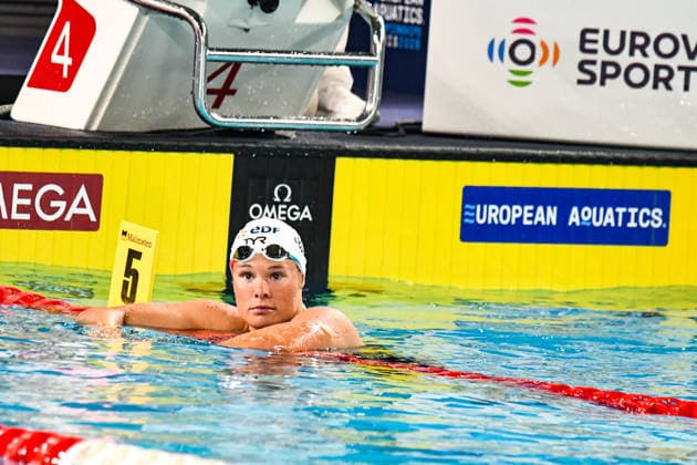 NATATION : Championnat d europe de natation 2026 - PARIS - 14 08 2026 Pauline Mahieu (FRA) Saint DenisFrance  Copyright: xBaptistexAutissierx