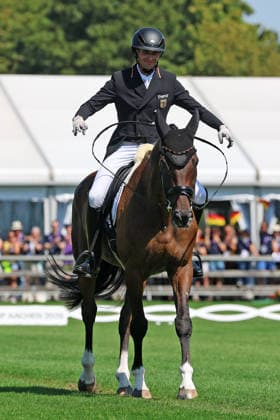 Christoph Wahler (GER, Deutschland, Germany) mit Pferd DAccord FRH, Teilprüfung Dressur , Vielseitigkeit Dressur, FEI Eventing World Championship, WM, Weltmeisterschaft , DHL-Preis, Einzel Mannschaft , AACHEN - FEI World Championships 2026, Weltfest des Pferdesports, Reitsport Weltmeisterschaft 2026, Aachen 2026, Welcome Home 2026, Aachener Soers, 11. bis 23. August 2026, Reitsport, 14.08.2026, Aachen Aachener Soers Deutschland *** Christoph Wahler GER, Germany, riding DAccord FRH, Dressage Sub-Test, Eventing Dressage, FEI Eventing World Championship, DHL Prize, Individual and Team, AACHEN FEI World Championships 2026, World Equestrian Festival, 2026 World Equestrian Games, Aachen 2026, Welcome Home 2026, Aachen Soers, August 11–23, 2026, Equestrian Sports, August 14, 2026, Aachen Soers, Germany