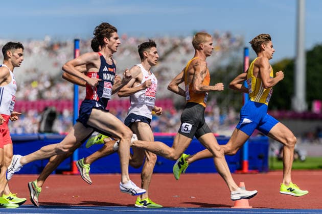 260814 Andreas Fjeld Halvorsen of Norway and Samuel Pihlström of Sweden compete in men s 1500 meter qualification during day 5 of the 2026 European Athletics Championships on August 14, 2026 in Birmingham. Photo: Mathias Bergeld BILDBYRAN kod MB MT1070 friidrott athletics friidrett friidrotts-em em friidretts-em 2026 european athletics championships day 5 bbeng sweden sverige norge norway *** August 14, 2026: Andreas Fjeld Halvorsen of Norway and Samuel Pihlström of Sweden compete in the men’s 1,500-meter qualifying round on Day 5 of the 2026 European Athletics Championships on August 14, 2026 in Birmingham. Photo by Mathias Bergeld, BILDBYRAN, code MB MT1070. track and field, athletics, friidrett, friidrotts EM, 2026 European Athletics Championships, Day 5, BBENG, Sweden, Norway  Copyright: MATHIASxBERGELD BB260814MB070