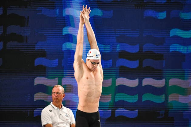 NATATION : Championnat d europe de natation 2026 - PARIS - 14 08 2026 Leon Marchand (FRA) Saint DenisFrance  Copyright: xBaptistexAutissierx