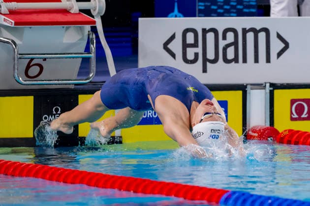 France, Paris, Centre Aquatique Olympique Metropole du Grand Paris, 14.08.2026, European Aquatics Championships, Day 14, Morning Session, Anastasiya Shkurdai, Neutral Athletes A (Belarus), Photo by Eibner Pressefoto Tino Henschel European Aquatics Championships, Day 14, Morning Session Paris *** France, Paris, Centre Aquatique Olympique Metropole du Grand Paris, August 14, 2026, European Aquatics Championships, Day 14, Morning Session, Anastasiya Shkurdai, Neutral Athletes (Belarus), Photo by Eibner Pressefoto Tino Henschel, European Aquatics Championships, Day 14, Morning Session, Paris Copyright: xEibnerxPressefotox