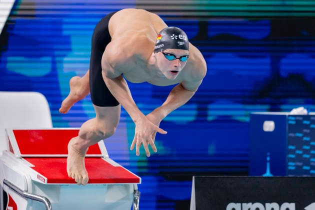 France, Paris, Centre Aquatique Olympique Metropole du Grand Paris, 14.08.2026, European Aquatics Championships, Day 14, Morning Session, Björn Kammann, AMTV-WTB Hamburg, Germany, Photo by Eibner Pressefoto Tino Henschel European Aquatics Championships, Day 14, Morning Session Paris *** France, Paris, Centre Aquatique Olympique Metropole du Grand Paris, August 14, 2026, European Aquatics Championships, Day 14, Morning Session, Björn Kammann, AMTV WTB Hamburg, Germany, Photo by Eibner Pressefoto Tino Henschel European Aquatics Championships, Day 14, Morning Session, Paris Copyright: xEibnerxPressefotox