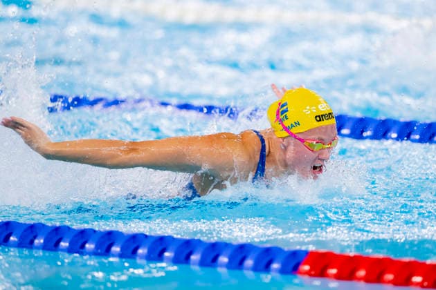 France, Paris, Centre Aquatique Olympique Metropole du Grand Paris, 14.08.2026, European Aquatics Championships, Day 14, Morning Session, Hanna Bergmann, Sweden, Photo by Eibner Pressefoto Tino Henschel European Aquatics Championships, Day 14, Morning Session Paris *** France, Paris, Centre Aquatique Olympique Metropole du Grand Paris, August 14, 2026, European Aquatics Championships, Day 14, Morning Session, Hanna Bergmann, Sweden, Photo by Eibner Pressefoto Tino Henschel European Aquatics Championships, Day 14, Morning Session, Paris Copyright: xEibnerxPressefotox