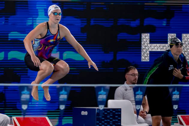France, Paris, Centre Aquatique Olympique Metropole du Grand Paris, 14.08.2026, European Aquatics Championships, Day 14, Morning Session, Anastasia Gorbenko, Israel, Photo by Eibner Pressefoto Tino Henschel European Aquatics Championships, Day 14, Morning Session Paris *** France, Paris, Centre Aquatique Olympique Metropole du Grand Paris, August 14, 2026, European Aquatics Championships, Day 14, Morning Session, Anastasia Gorbenko, Israel, Photo by Eibner Pressefoto Tino Henschel European Aquatics Championships, Day 14, Morning Session, Paris Copyright: xEibnerxPressefotox