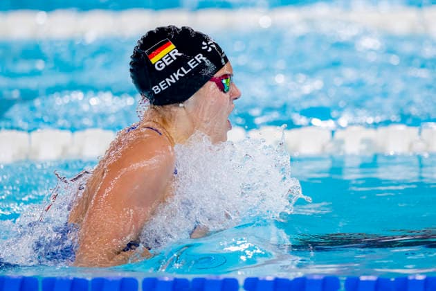 France, Paris, Centre Aquatique Olympique Metropole du Grand Paris, 14.08.2026, European Aquatics Championships, Day 14, Morning Session, Noelle Benkler, SV Nikar Heidelberg, Gemany, Photo by Eibner Pressefoto Tino Henschel European Aquatics Championships, Day 14, Morning Session Paris *** France, Paris, Centre Aquatique Olympique Metropole du Grand Paris, August 14, 2026, European Aquatics Championships, Day 14, Morning Session, Noelle Benkler, SV Nikar Heidelberg, Germany, Photo by Eibner Pressefoto Tino Henschel European Aquatics Championships, Day 14, Morning Session, Paris Copyright: xEibnerxPressefotox