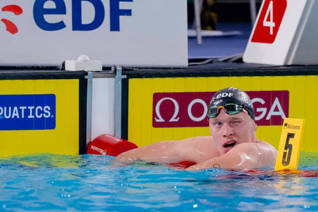France, Paris, Centre Aquatique Olympique Metropole du Grand Paris, 14.08.2026, European Aquatics Championships, Day 14, Morning Session, Sven Schwarz, Waspo 98 Hannover, Germany, Photo by Eibner Pressefoto Tino Henschel European Aquatics Championships, Day 14, Morning Session Paris *** France, Paris, Centre Aquatique Olympique Metropole du Grand Paris, August 14, 2026, European Aquatics Championships, Day 14, Morning Session, Sven Schwarz, Waspo 98 Hannover, Germany, Photo by Eibner Pressefoto Tino Henschel European Aquatics Championships, Day 14, Morning Session, Paris Copyright: xEibnerxPressefotox