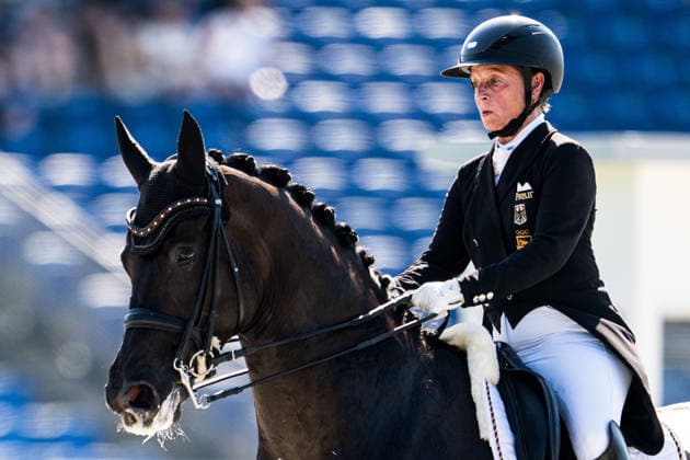 260814 Isabell Werth of Germany with horse Wendy de Fontaine compete in the Dressage Grand Prix Special during day 4 of the 2026 FEI World Championships on August 14, 2026 in Aachen. Photo: Emma Wallskog BILDBYRAN kod EW EW0682 ridsport equestrian rid-vm 2026 2026 fei world championships bbeng ridsport-vm dressage dressyr *** August 14, 2026: Isabell Werth of Germany, riding Wendy de Fontaine, competes in the Dressage Grand Prix Special on Day 4 of the 2026 FEI World Championships, 2026 in Aachen. Photo by Emma Wallskog, BILDBYRAN, code EW EW0682. equestrian sports, 2026 World Championships, 2026 FEI World Championships, BBENG, equestrian sports, World Championships, dressage  Copyright: EMMAxWALLSKOG BB260814EW081