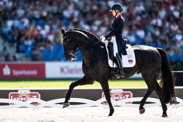 260814 Charlotte Fry of Great Britain with horse Glamourdale compete in the Dressage Grand Prix Special during day 4 of the 2026 FEI World Championships on August 14, 2026 in Aachen. Photo: Emma Wallskog BILDBYRAN kod EW EW0682 ridsport equestrian rid-vm 2026 2026 fei world championships bbeng ridsport-vm dressage dressyr *** August 14, 2026: Charlotte Fry of Great Britain, riding Glamourdale, competes in the Dressage Grand Prix Special on Day 4 of the 2026 FEI World Championships, 2026 in Aachen. Photo by Emma Wallskog. BILDBYRAN code EW EW0682 equestrian sports 2026 World Championships 2026 FEI World Championships BBENG equestrian sports World Championships dressage  Copyright: EMMAxWALLSKOG BB260814EW085