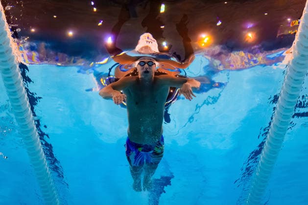 260814 Krzysztof Chmielewski of Poland competes in men™s 200 meters butterfly swimming heats during day 15 of the 2026 European Aquatics Championships on August 14, 2026 in Saint-Denis. Photo: Joel Marklund BILDBYRAN kod JM JM0843 bbeng simning swimming svomming 2026 european aquatics championships em *** August 14, 2026: Krzysztof Chmielewski of Poland competes in the men’s 200-meter butterfly swimming heats during Day 15 of the 2026 European Aquatics Championships on August 14, 2026 in Saint Denis. Photo by Joel Marklund. BILDBYRAN code JM JM0843 bbeng swimming 2026 European Aquatics Championships EM  Copyright: JOELxMARKLUND BB260814JM140