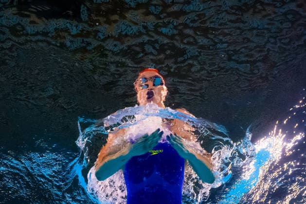260814 Abbie Wood of Great Britain competes in women™s 200 meters individual medley swimming heats during day 15 of the 2026 European Aquatics Championships on August 14, 2026 in Saint-Denis. Photo: Joel Marklund BILDBYRAN kod JM JM0843 bbeng simning swimming svomming 2026 european aquatics championships em *** August 14, 2026: Abbie Wood of Great Britain competes in the women’s 200-meter individual medley swimming heats during Day 15 of the 2026 European Aquatics Championships on August 14, 2026 in Saint Denis. Photo by Joel Marklund. BILDBYRAN code JM JM0843 bbeng swimming 2026 European Aquatics Championships EM  Copyright: JOELxMARKLUND BB260814JM145