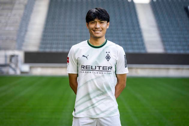 Shuto Machino Portrait 2026 2027 Borussia Mönchengladbach am 28.07.2026 1.BL Porträttermin 2026 2027 *** Shuto Machino Portrait 2026–2027 Borussia Mönchengladbach on July 28, 2026, Bundesliga 1 Portrait Session 2026–2027