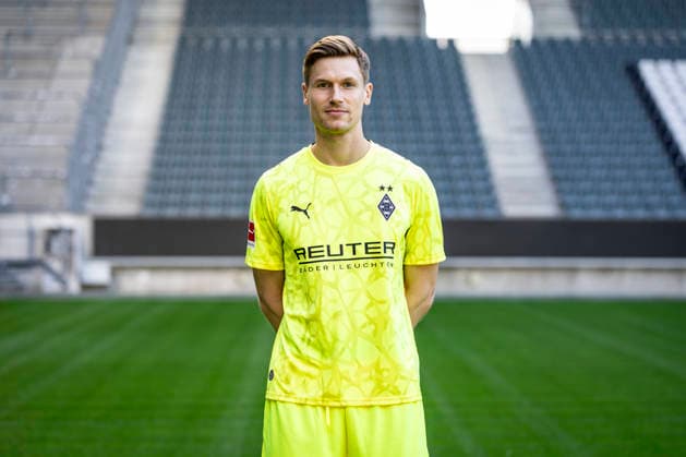 Moritz Nicolas Portrait 2026 2027 Borussia Mönchengladbach am 28.07.2026 1.BL Porträttermin 2026 2027 *** Moritz Nicolas Portrait 2026–2027 Borussia Mönchengladbach on July 28, 2026, Bundesliga 1 Portrait Session 2026–2027