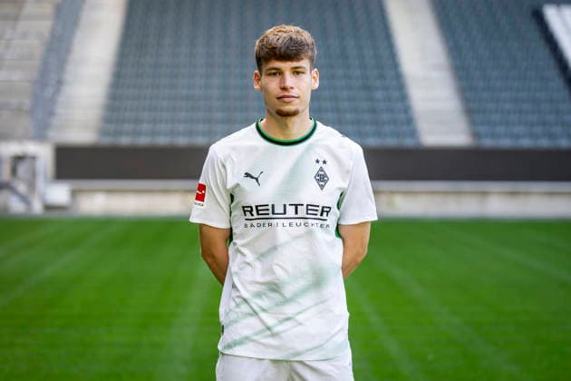 Lukas Ullrich Portrait 2026 2027 Borussia Mönchengladbach am 28.07.2026 1.BL Porträttermin 2026 2027 *** Lukas Ullrich Profile 2026–2027 Borussia Mönchengladbach on July 28, 2026, Bundesliga Profile Session 2026–2027