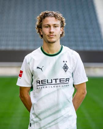 Hugo Bolin Portrait 2026 2027 Borussia Mönchengladbach am 28.07.2026 1.BL Porträttermin 2026 2027 *** Hugo Bolin Portrait 2026–2027 Borussia Mönchengladbach on July 28, 2026, Bundesliga 1 Portrait Session 2026–2027