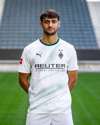 Fabio Chiarodia Portrait 2026 2027 Borussia Mönchengladbach am 28.07.2026 1.BL Porträttermin 2026 2027 *** Fabio Chiarodia Profile 2026–2027 Borussia Mönchengladbach on July 28, 2026, Bundesliga Profile Session 2026–2027