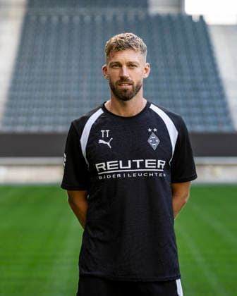 Tobias Trulsen (Co-Trainer) Portrait 2026 2027 Borussia Mönchengladbach am 28.07.2026 1.BL Porträttermin 2026 2027 *** Tobias Trulsen, Assistant Coach Profile 2026–2027, Borussia Mönchengladbach, July 28, 2026, Bundesliga Profile Session 2026–2027