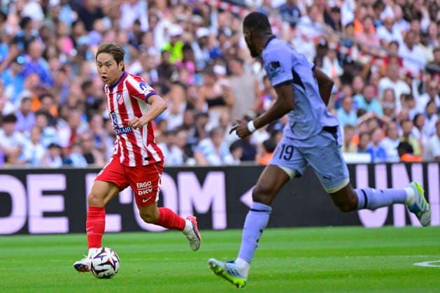 FOOTBALL : Olympique de Marseille VS AtlÃ tico de Madrid - 14 08 2026 Kang-in Lee (ATM) - Pre-season friendly between Olympique de Marseille and AtlÃ tico de Madrid on August 14, 2026 at the CEPAC Velodrome Stadium in Marseille. MarseilleFrance  Copyright: xWilliamxCannarellax