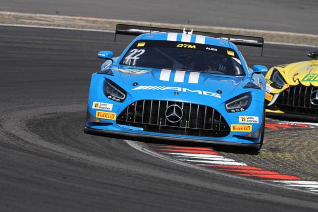 RECORD DATE NOT STATED 22 Lucas Auer (AUT), Mercedes-AMG GT3, Team: Mercedes-AMG-Team Landgraf (GER) GER, Motorsport, DTM 2026, Rennen 11, Training, Freitag, Nuerburgring, Nuerburg, Rheinland-Pfalz, 14.08.2026 GER, Motorsport, DTM 2026, Rennen 11, Training, Freitag, Nuerburgring, Nuerburg, Rheinland-Pfalz, 14.08.2026 Nuerburg *** 22 Lucas Auer AUT, Mercedes AMG GT3, Team Mercedes AMG Team Landgraf GER GER, Motorsports, DTM 2026, Race 11, Practice, Friday, Nürburgring, Nürburg, Rhineland-Palatinate, August 14, 2026 GER, Motorsports, DTM 2026, Race 11, Practice, Friday, Nürburgring, Nürburg, Rhineland-Palatinate, August 14, 2026, Nürburg Copyright: xEibner-Pressefoto JuergenxAugstx EP_JAT