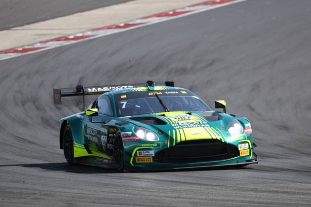 RECORD DATE NOT STATED 7 Nicki Thiim (DNK), Aston Martin Vantage GT3, Team: Contoyou Racing (BEL) GER, Motorsport, DTM 2026, Rennen 11, Training, Freitag, Nuerburgring, Nuerburg, Rheinland-Pfalz, 14.08.2026 GER, Motorsport, DTM 2026, Rennen 11, Training, Freitag, Nuerburgring, Nuerburg, Rheinland-Pfalz, 14.08.2026 Nuerburg *** 7 Nicki Thiim DNK, Aston Martin Vantage GT3, Team Contoyou Racing BEL GER, Motorsports, DTM 2026, Race 11, Practice, Friday, Nürburgring, Nürburg, Rhineland-Palatinate, August 14, 2026 GER, Motorsports, DTM 2026, Race 11, Practice, Friday, Nürburgring, Nürburg, Rhineland-Palatinate, August 14, 2026, Nürburg Copyright: xEibner-Pressefoto JuergenxAugstx EP_JAT