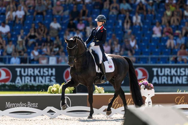 AACHEN - FEI World Championships 2026, AACHEN - FEI World Championships 2026 FRY Charlotte (GBR), Glamourdale FEI Dressage World Championship, WM, Weltmeisterschaft Grand Prix Special Individual Meggle Prize Aachen, Reitstadion Soers 14. August 2026 - *** Aachen FEI World Championships 2026, Aachen FEI World Championships 2026 FRY Charlotte GBR, Glamourdale FEI Dressage World Championship Grand Prix Special Individual Meggle Prize Aachen, Soers Equestrian Stadium, August 14, 2026