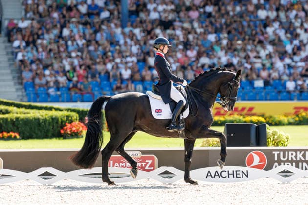 AACHEN - FEI World Championships 2026, AACHEN - FEI World Championships 2026 FRY Charlotte (GBR), Glamourdale FEI Dressage World Championship, WM, Weltmeisterschaft Grand Prix Special Individual Meggle Prize Aachen, Reitstadion Soers 14. August 2026 - *** Aachen FEI World Championships 2026, Aachen FEI World Championships 2026 FRY Charlotte GBR, Glamourdale FEI Dressage World Championship Grand Prix Special Individual Meggle Prize Aachen, Soers Equestrian Stadium, August 14, 2026