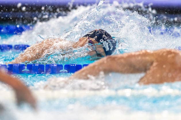 SWIMMING - EAC 2026 PARIS,FRANCE,14.AUG.26 - SWIMMING - European Aquatics Championships Paris 2026, 200m freestyle, men. Image shows Christian Giefing (AUT).  GEPAxpictures xPhilippxBrem
