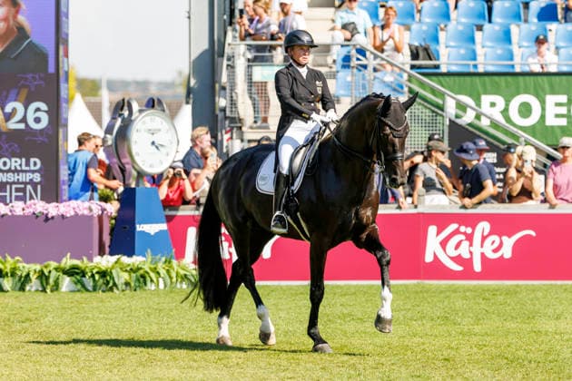 AACHEN - FEI World Championships 2026, AACHEN - FEI World Championships 2026 WERTH Isabell (GER), Wendy de Fontaine FEI Dressage World Championship, WM, Weltmeisterschaft Grand Prix Special Individual Meggle Prize Aachen, Reitstadion Soers 14. August 2026 - *** AACHEN FEI World Championships 2026, AACHEN FEI World Championships 2026 Isabell Werth (GER), Wendy de Fontaine FEI Dressage World Championship Grand Prix Special Individual Meggle Prize Aachen, Soers Equestrian Stadium, August 14, 2026