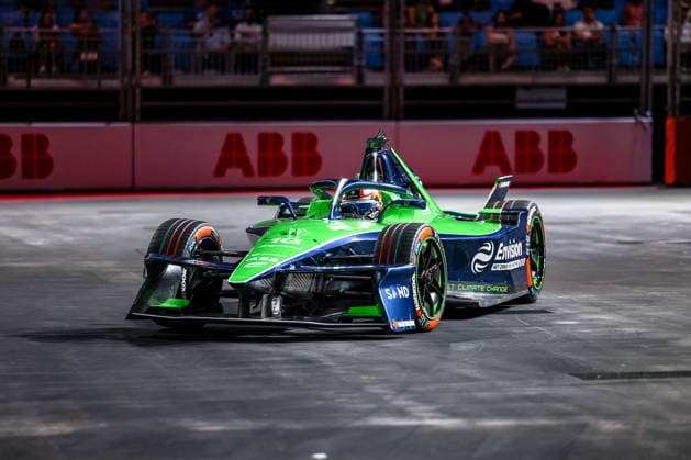 Sebastien Buemi (Envision Racing, 16) erstes freies Training Free Practice 1, ABB FIA Formula E World Championship, WM, Weltmeisterschaft London e-Prix 2026, Vereinigtes Koenigreich, Saison 12 2025 26, Runde 16, 14.07.2026, ABB FIA Formula E World Championship, London e-Prix 2026, Vereinigtes Koenigreich, Saison 12 2025 26, Runde 16, 14.07.2026 London *** Sebastien Buemi, Envision Racing, 16th in Free Practice 1, ABB FIA Formula E World Championship, 2026 London e-Prix, United Kingdom, Season 12 (2025–26), Round 16, July 14, 2026, ABB FIA Formula E World Championship, 2026 London ePrix, United Kingdom, Season 12 (2025–26), Round 16, July 14, 2026, London Copyright: xEibner-Pressefoto LauraxRoemerx EP_LRR